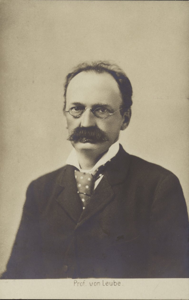 Wilhelm Olivier Leube (s/h-foto) af German Photographer