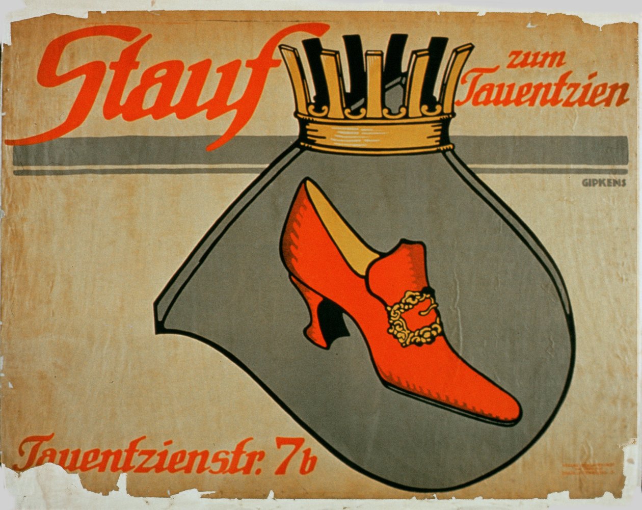 Annonce for Stauf Sko af German School