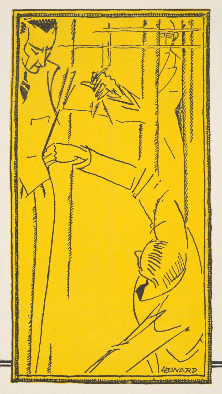 Annonce for "Stawropulos  Moldauer", fra Styl, pub.1922 (pochoir print) af German School