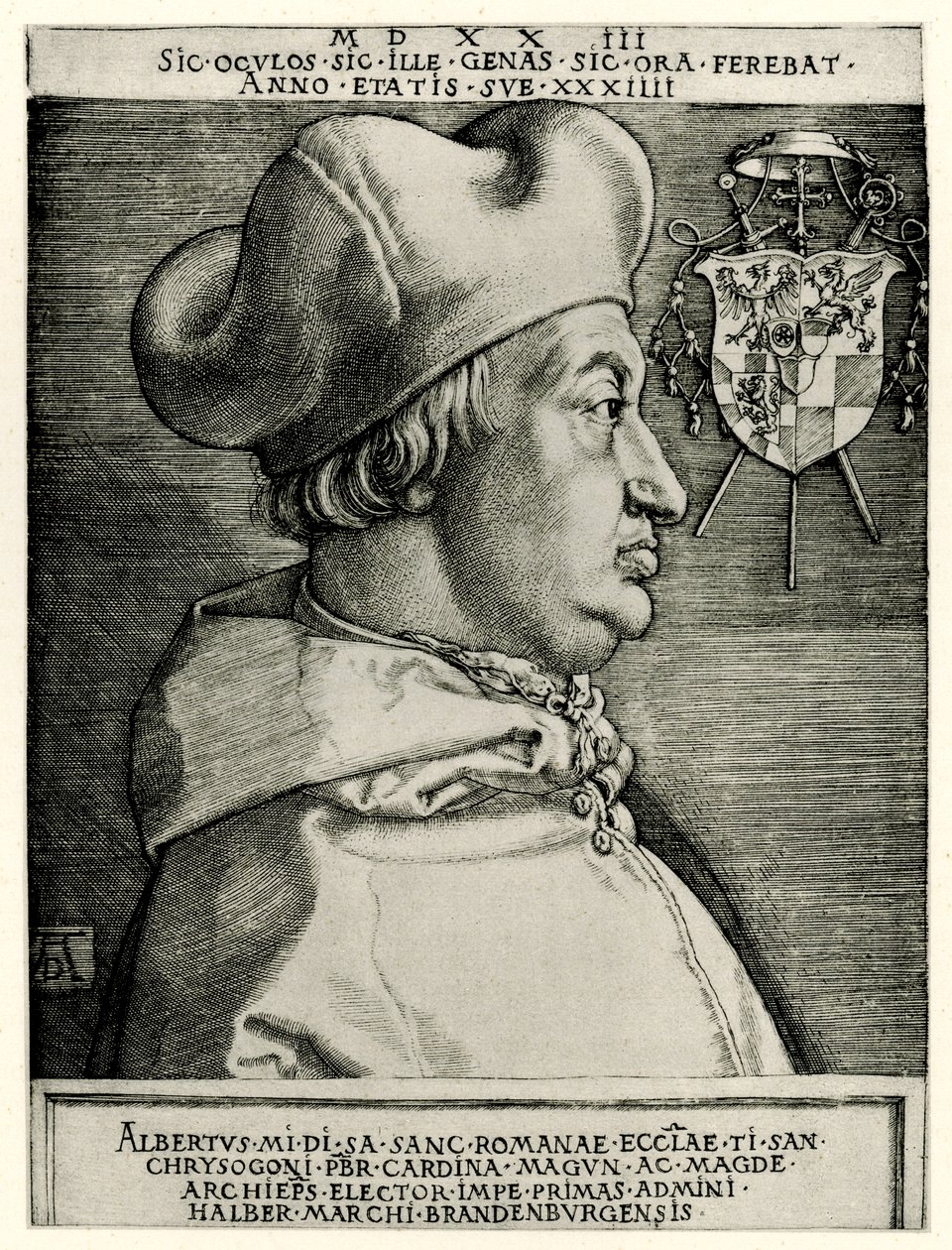 Albert af Brandenburg af German School