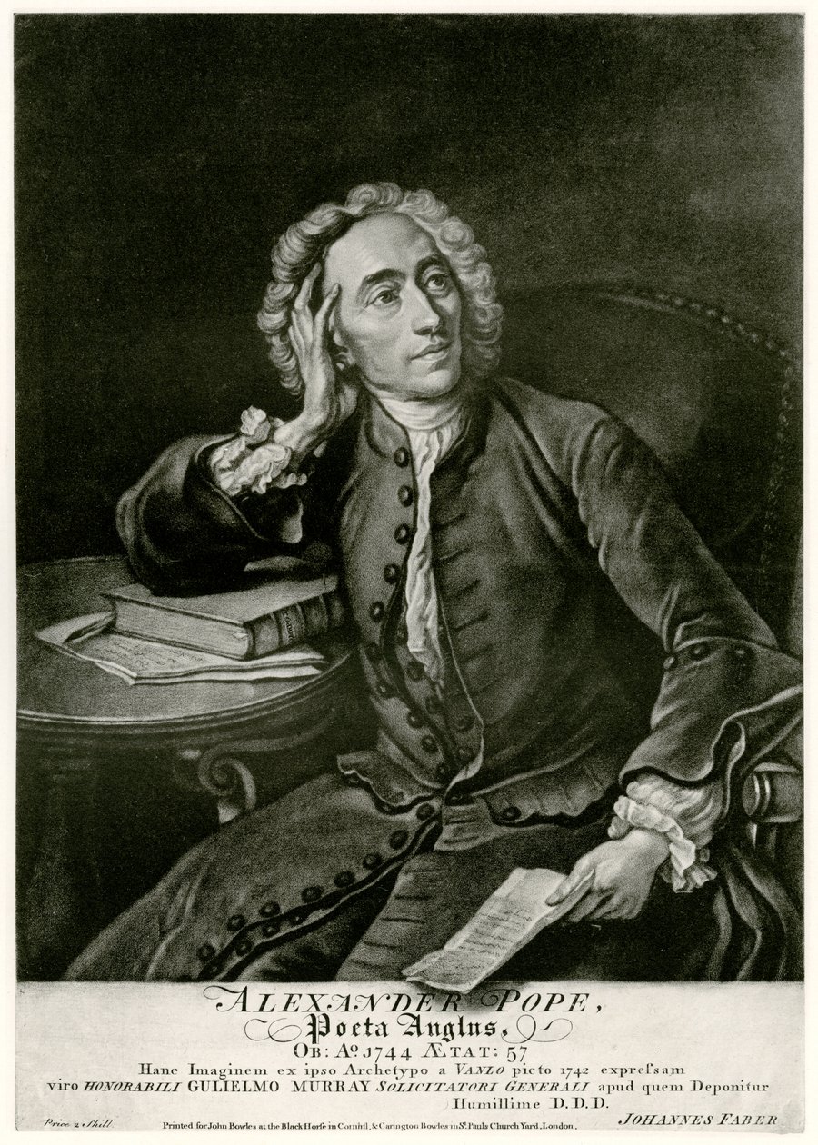 Alexander Pope af German School