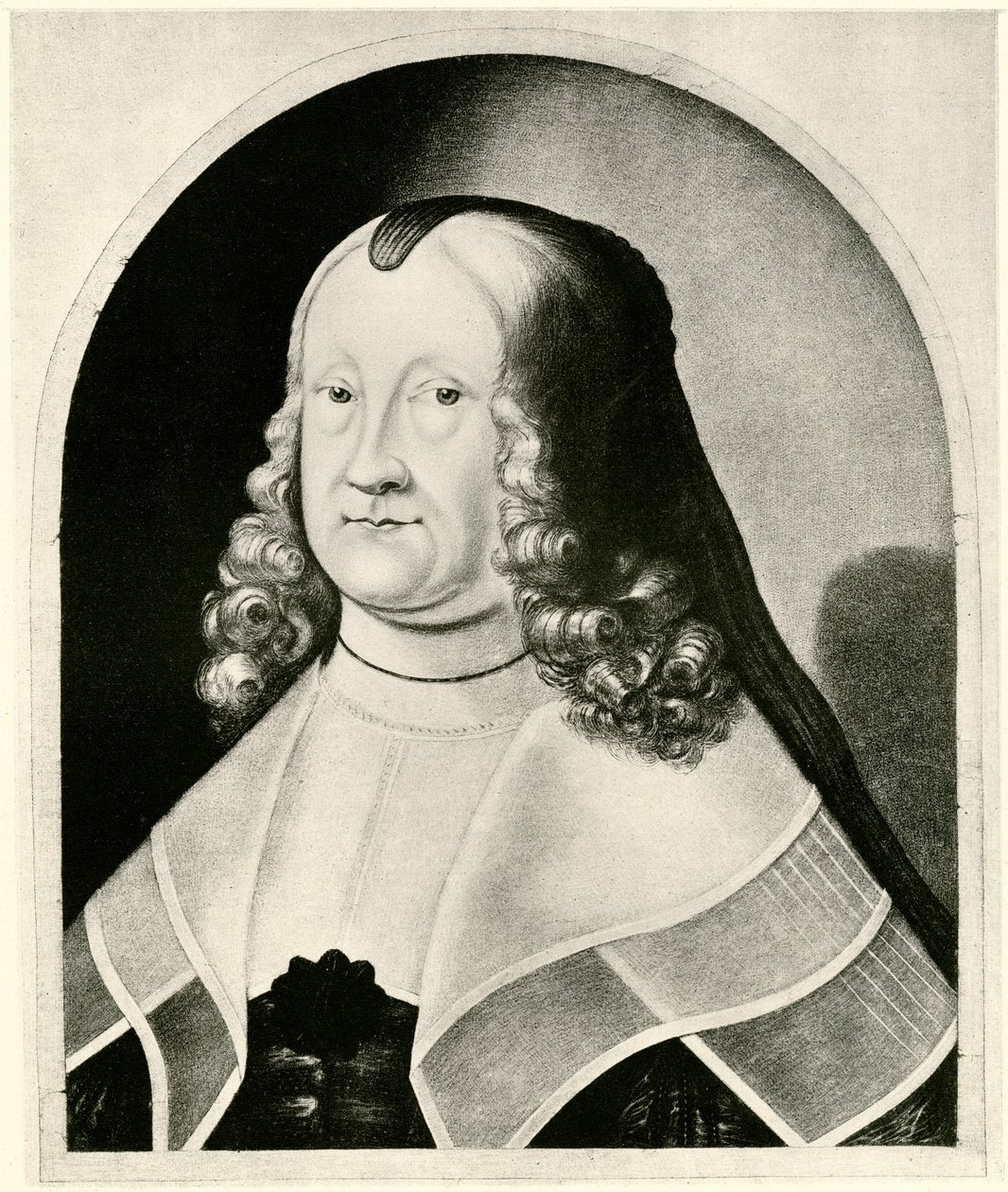 Amalie Elisabeth von Hanau-Muenzenberg, 1884-90 (fototype) af German School