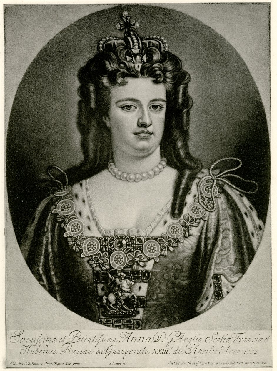 Anne, dronning af England af German School