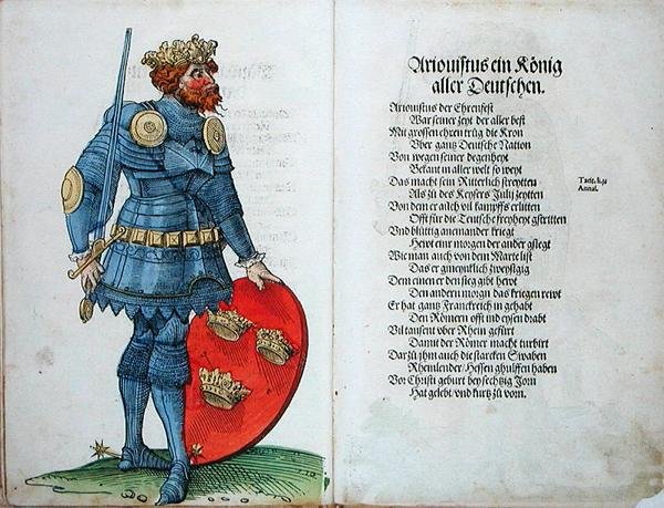 Ariovistus, tyskernes konge, fra 