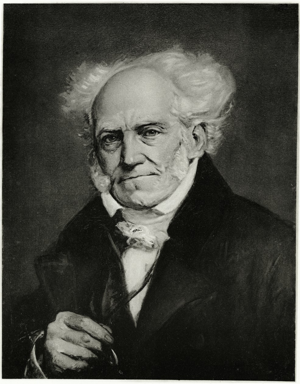 Arthur Schopenhauer, 1884-90 (fototype) af German School