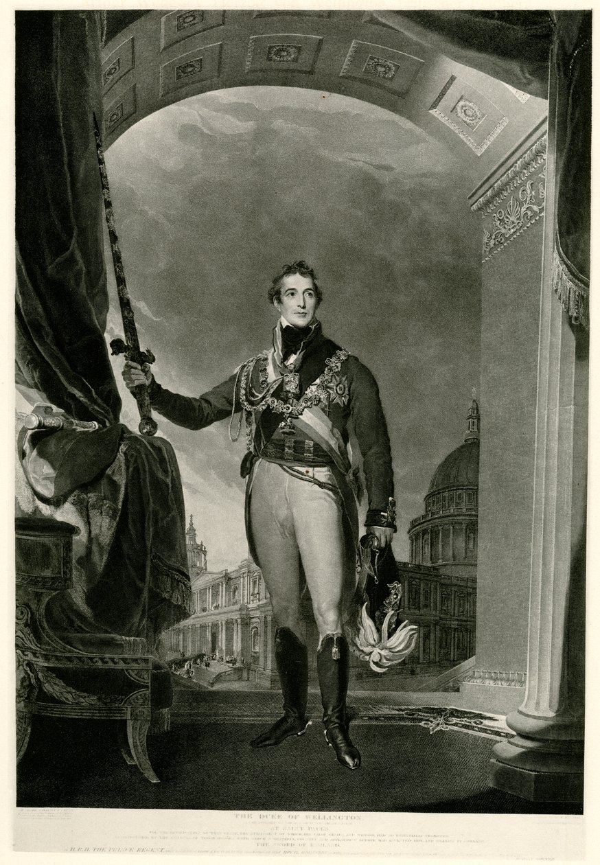 Arthur Wellesley, hertug af Wellington, 1884-90 af German School