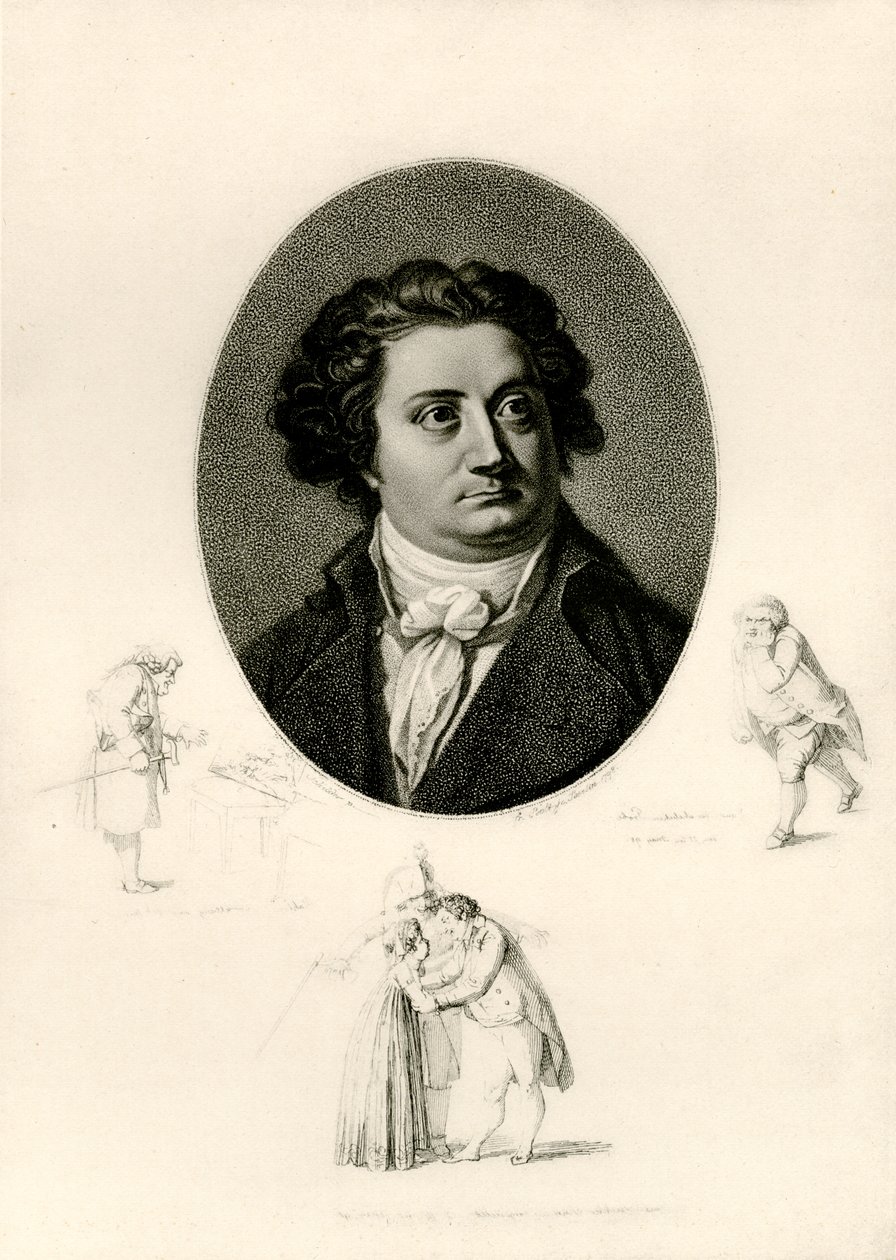August Wilhelm Iffland af German School