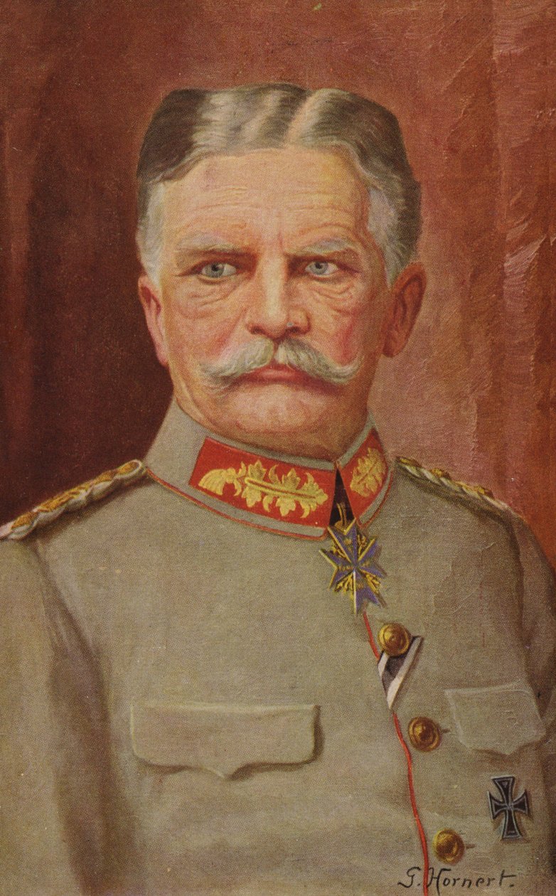August von Mackensen, tysk soldat og feltmarskal under Første Verdenskrig af German School