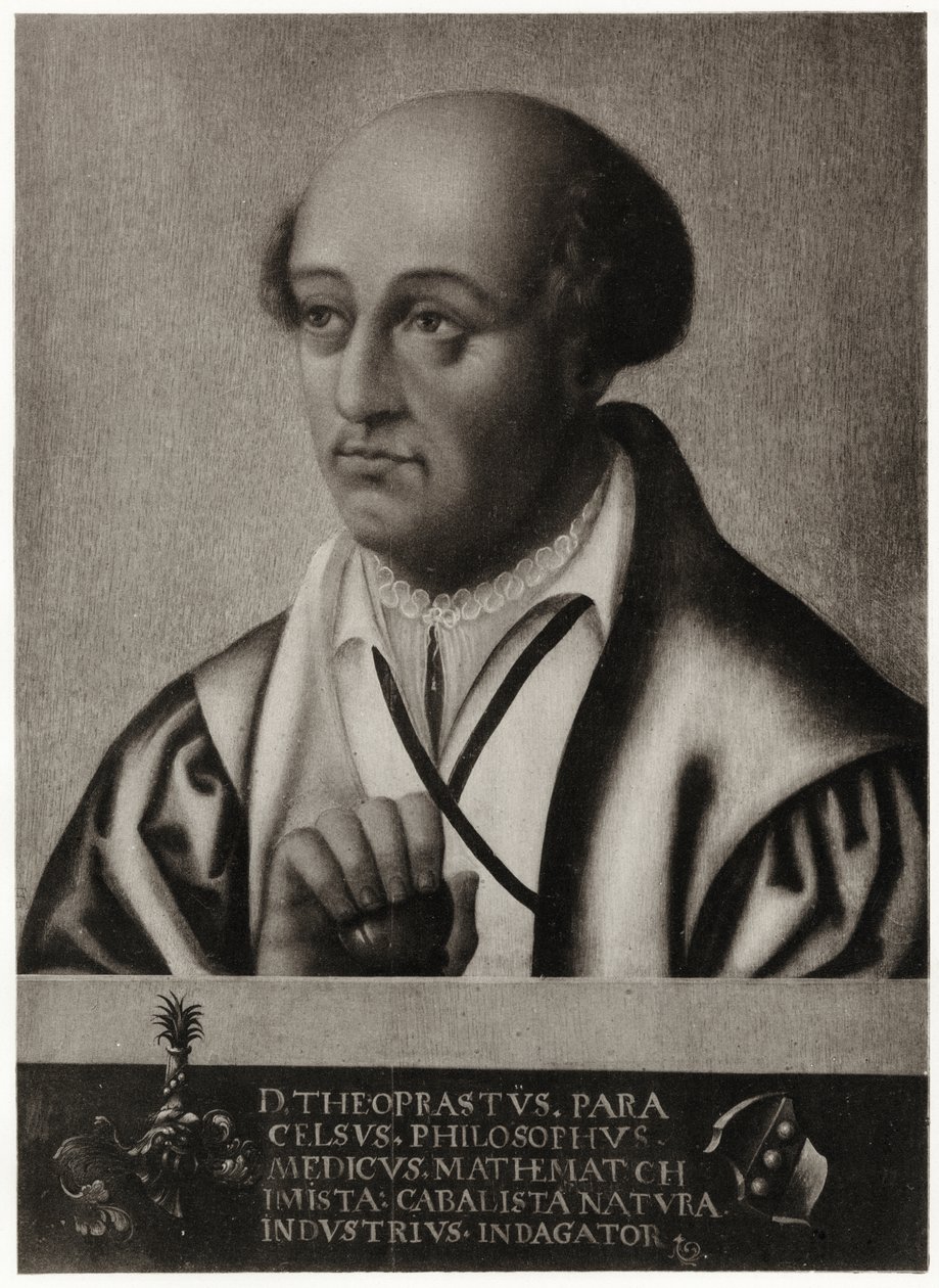 Aureolus Bombastus Paracelsus af German School