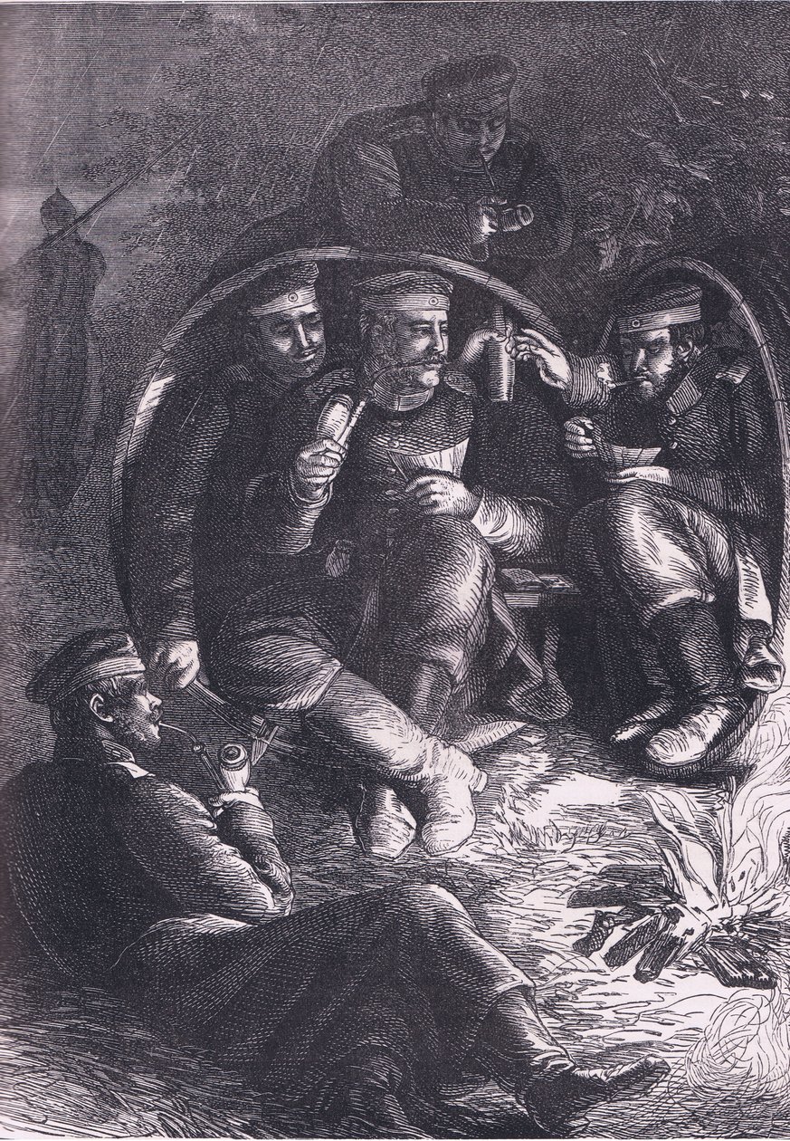 Før Metz, Cassells historie om krigen mellem Frankrig og Tyskland udgivet af Cassell and Company Limited, ca. 1890 (litho) af German School