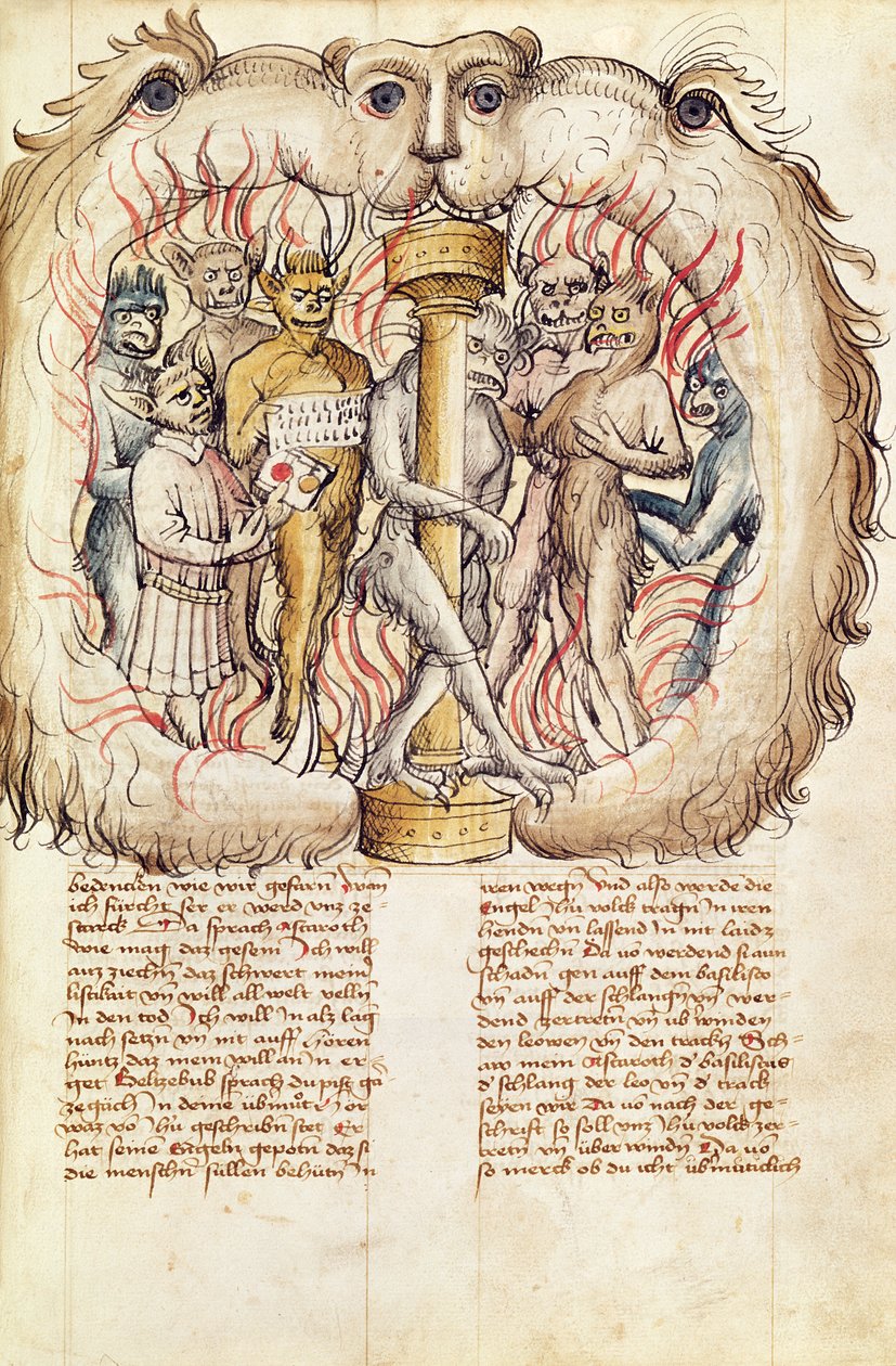 Belial og dæmonerne, fra 