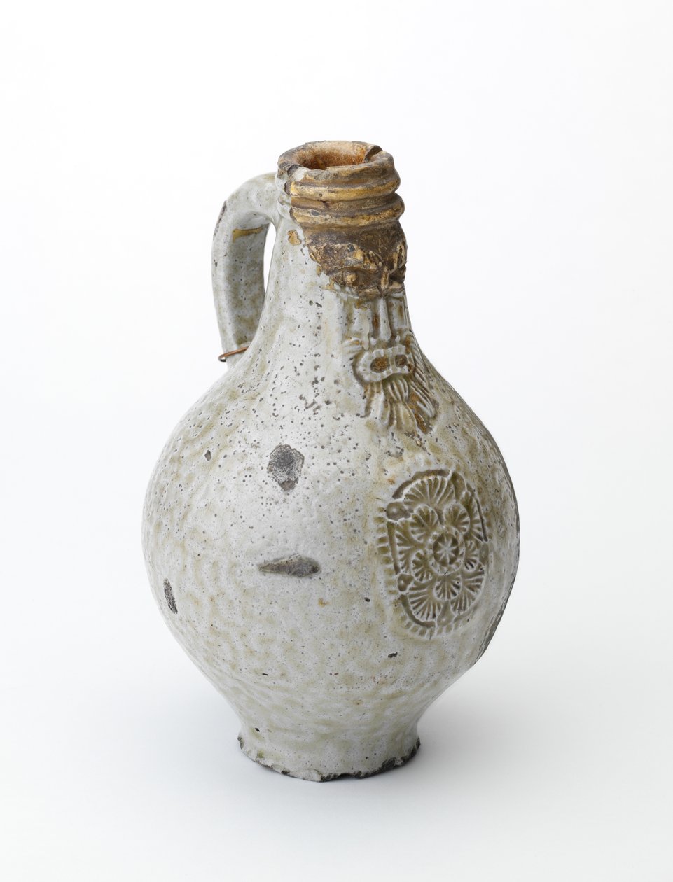 Bellarmine kande, ca. 1660-70 (saltglaseret stentøj) af German School