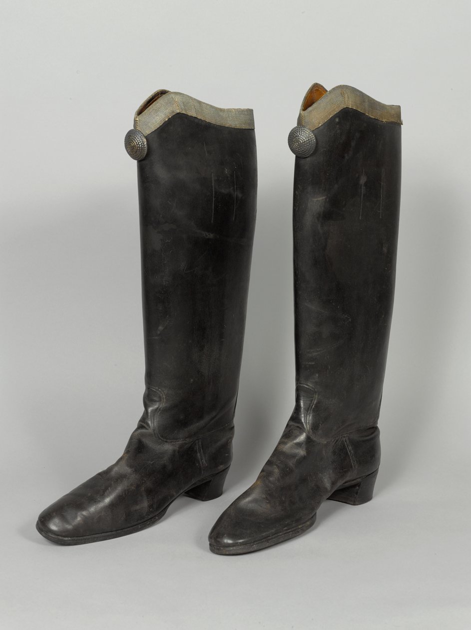 Støvler, 3. von Zieten Hussars, båret af HRH The Duke of Connaught, før 1914 (støvle) af German School