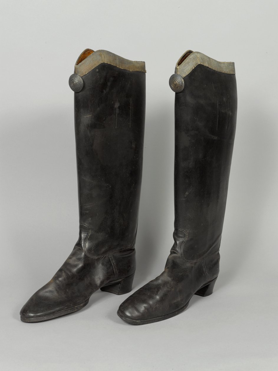 Støvler, 3. von Zieten Hussars, båret af HRH The Duke of Connaught, før 1914 (støvle) af German School