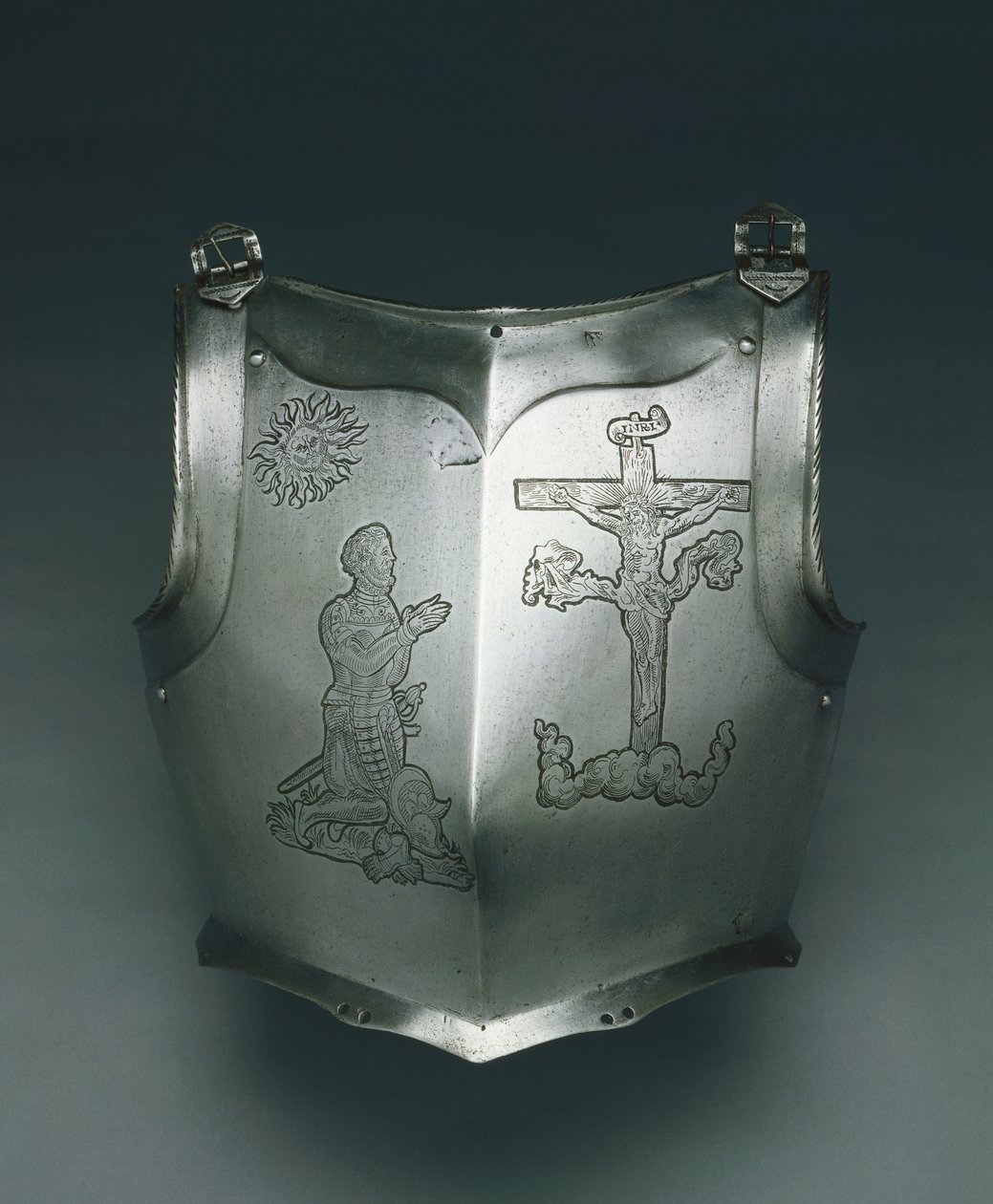 Brystskjold, Nürnberg, ca. 1550 af German School