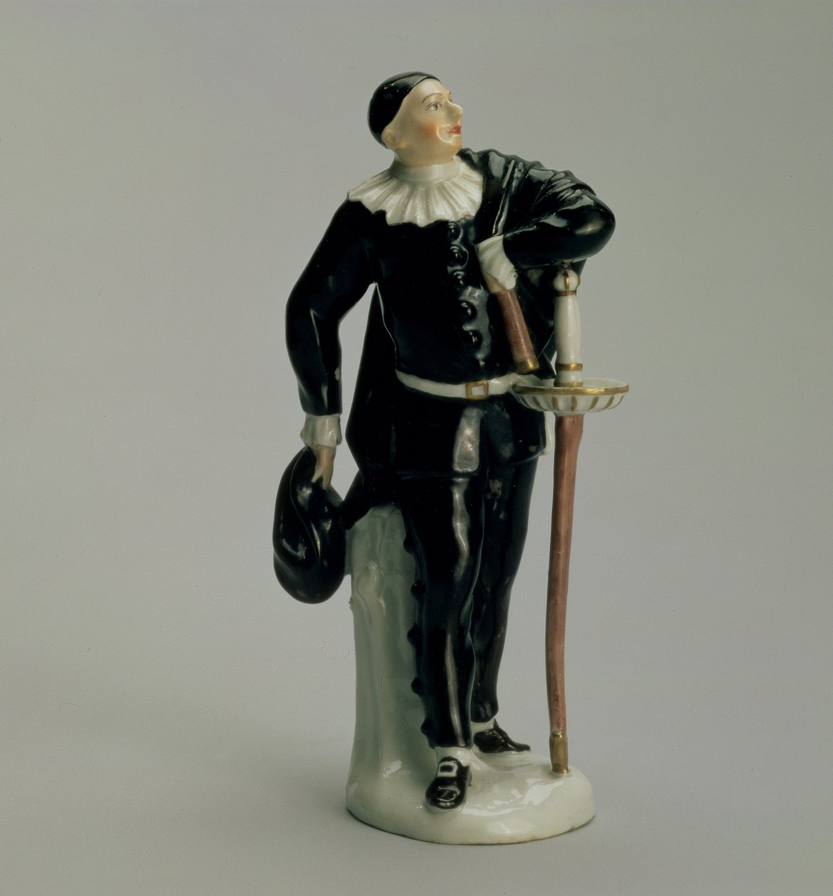 Kaptajn fra Commedia dellArte-serien af Wenzel Neu (d.1774), for Kloster-Veilsdorf-fabrikken, 1764-5 (porcelæn) af German School