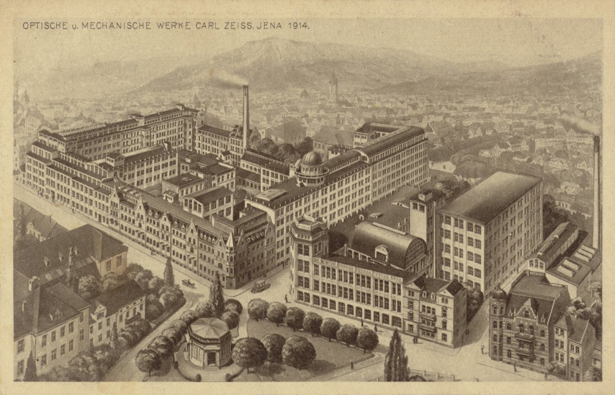 Carl Zeiss Works, Jena, Tyskland af German School