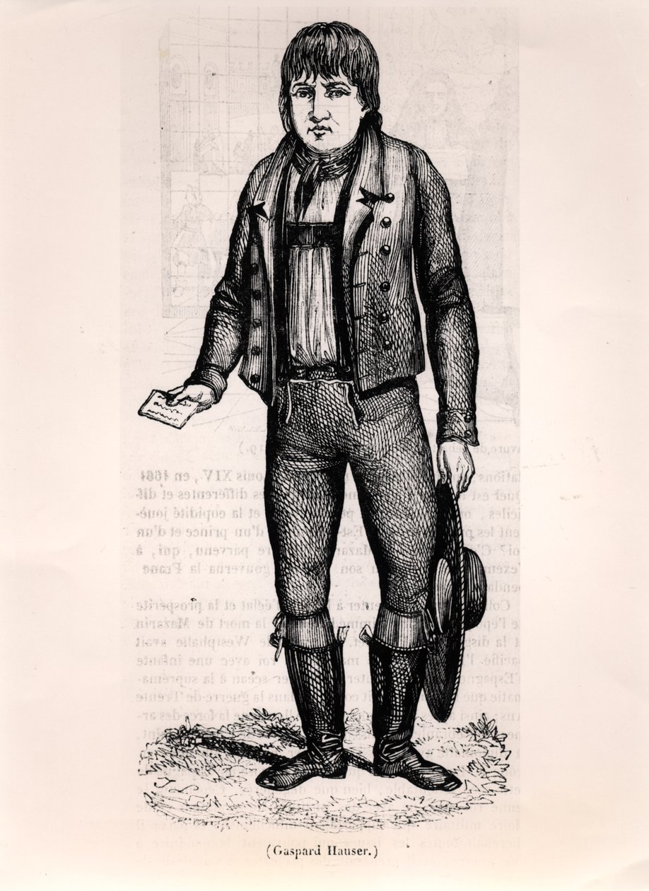 Caspar Hauser (ca. 1812-1833) af German School