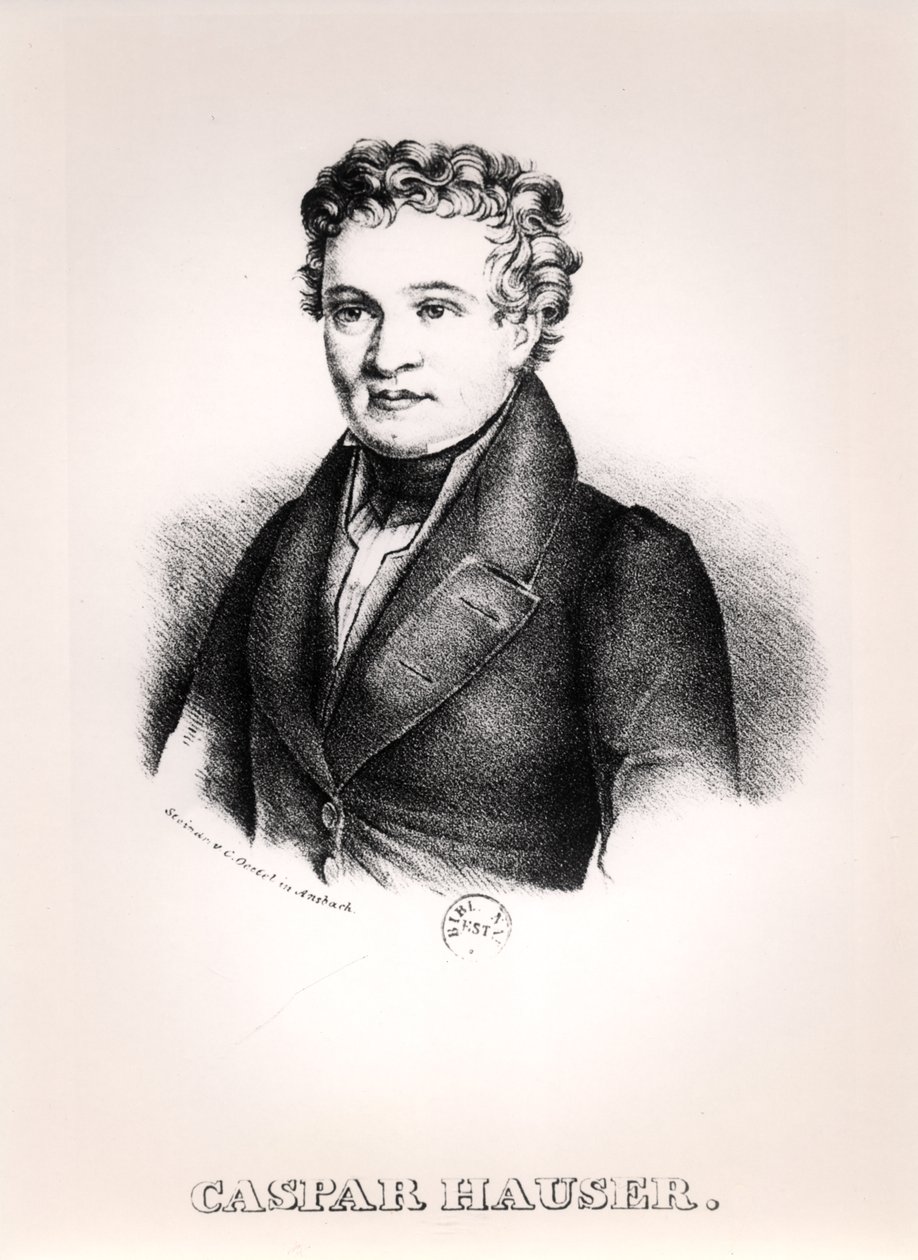 Caspar Hauser (ca. 1812-1833) af German School