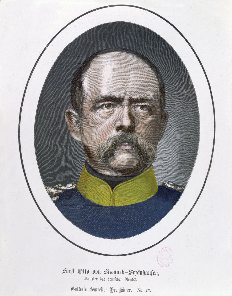Kansler Otto Von Bismarck (1815-98) c.1871 af German School
