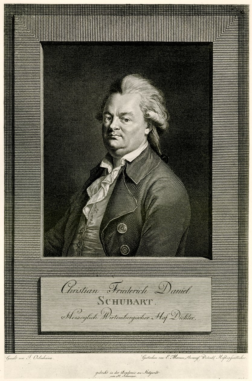 Christian Friedrich Daniel Schubart af German School