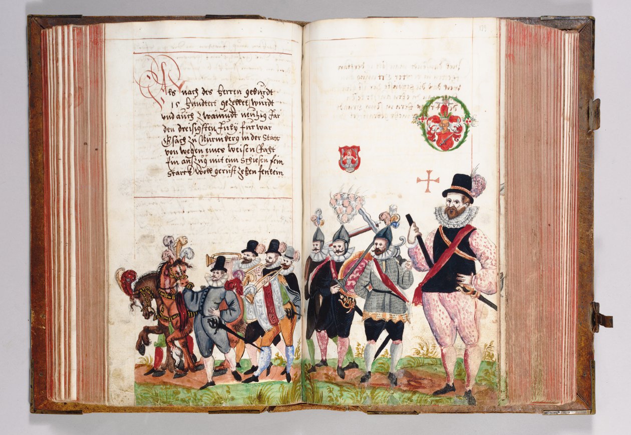 Krønike af Nürnberg fra grundlæggelsen til 1603, SCHEMBART BOG af German School