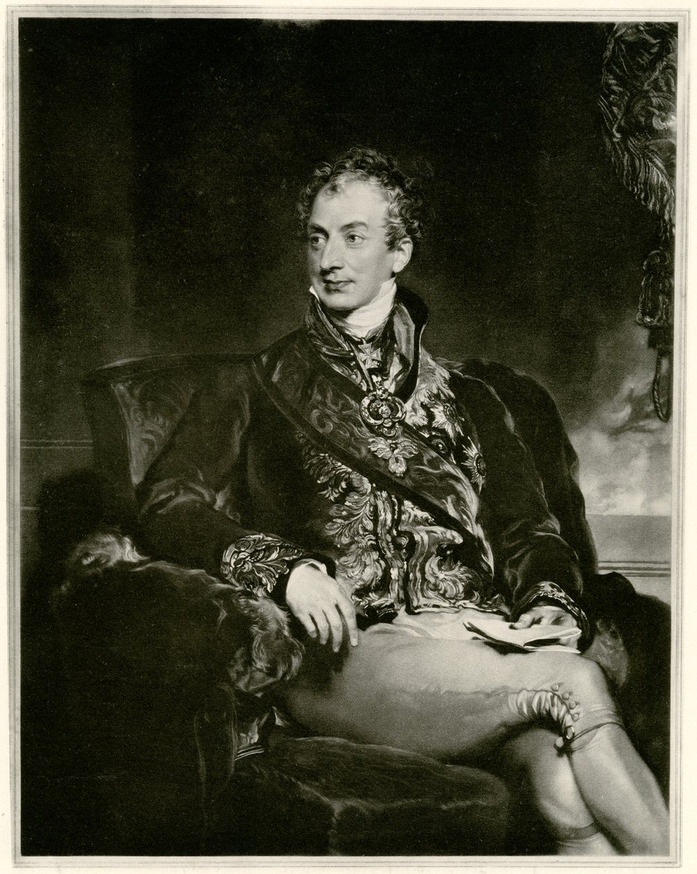 Clemens Wenzel Nepomuk Lothar Fürst von Metternich, 1884-90 (fototype) af German School
