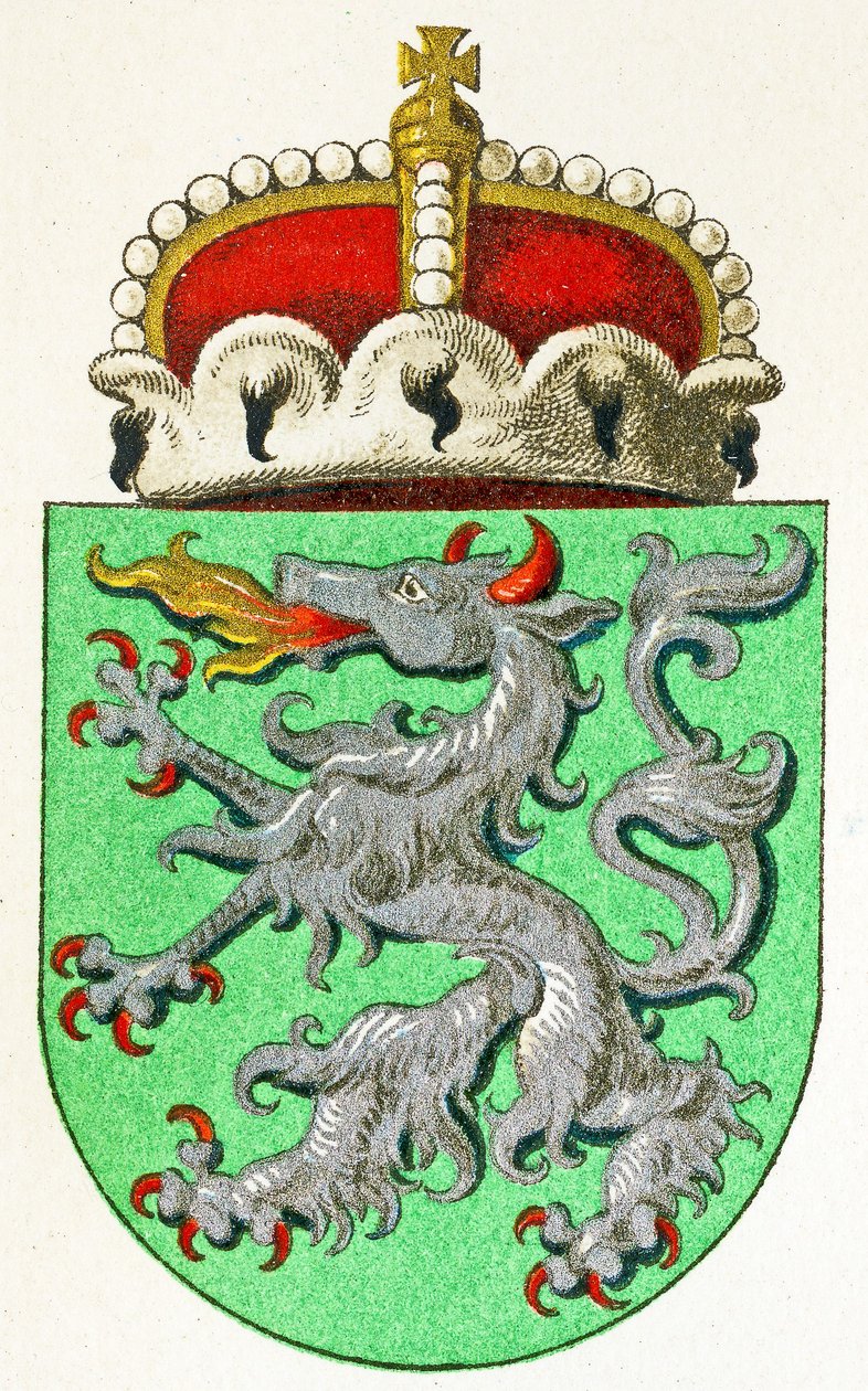 Styriens våbenskjold, ca. 1898 af German School