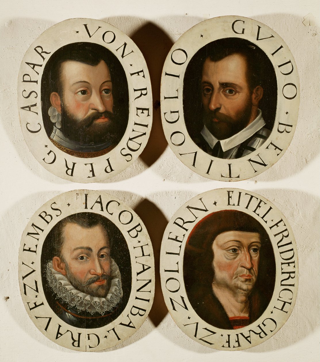Kommandører i Trediveårskrigen, Caspar von Freindsperg, Guido Bentivoglio, Jacob Hanibal grev Embs ... af German School