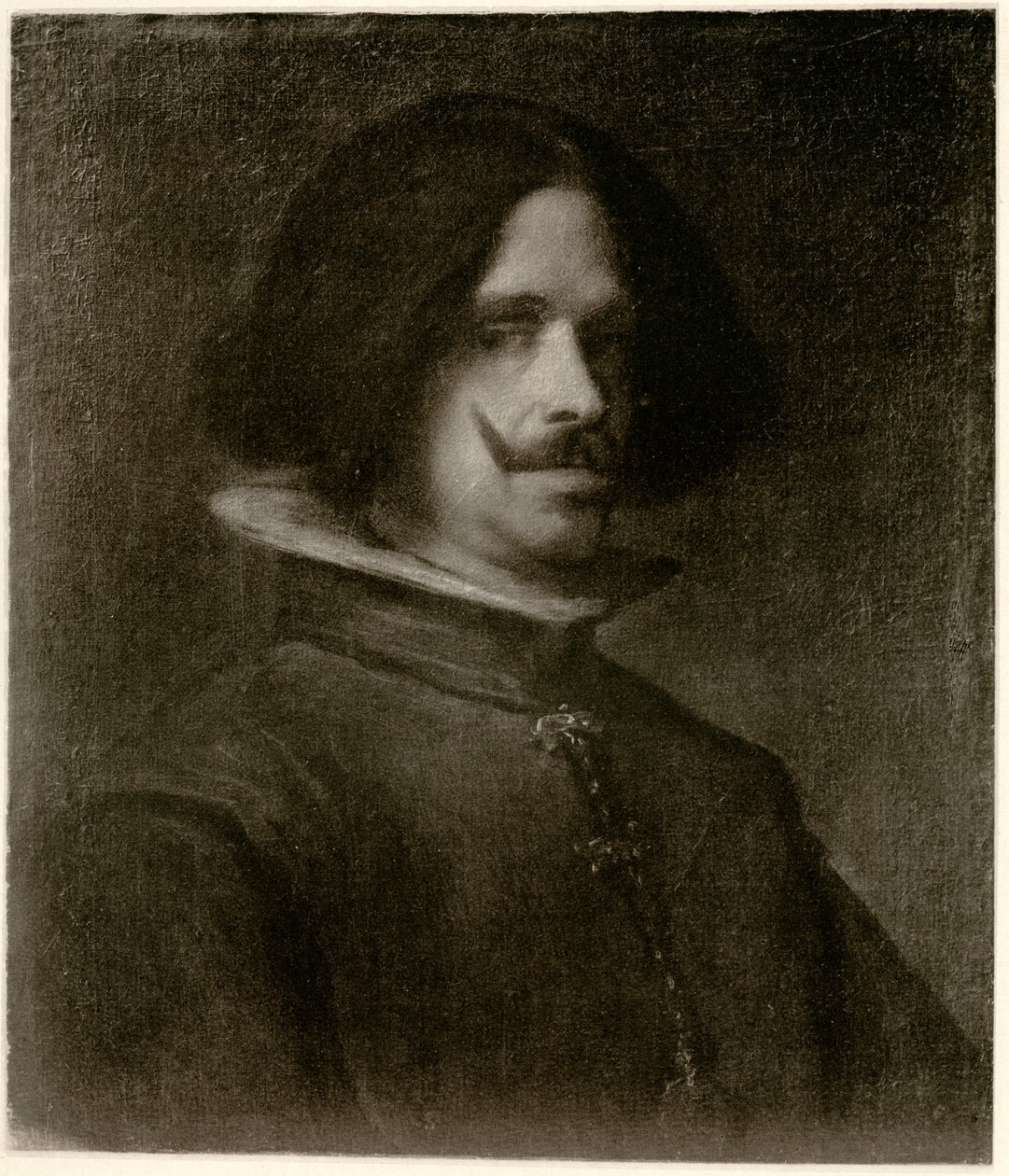 Diego Rodriguez de Silva y Velazquez, 1884-90 (fototype) af German School