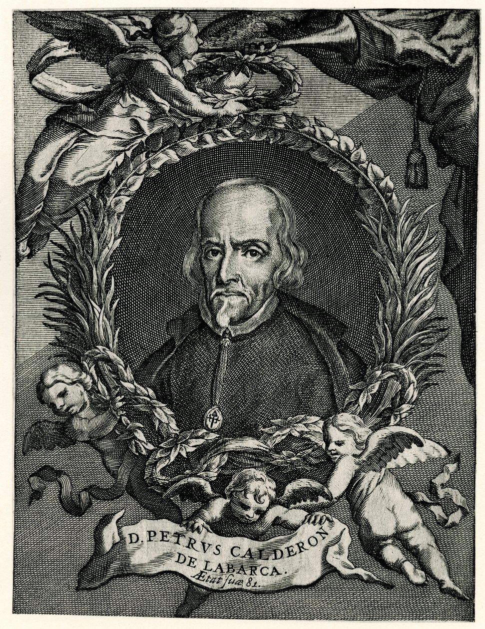 Don Pedro Calderon de la Barca Barreda af German School