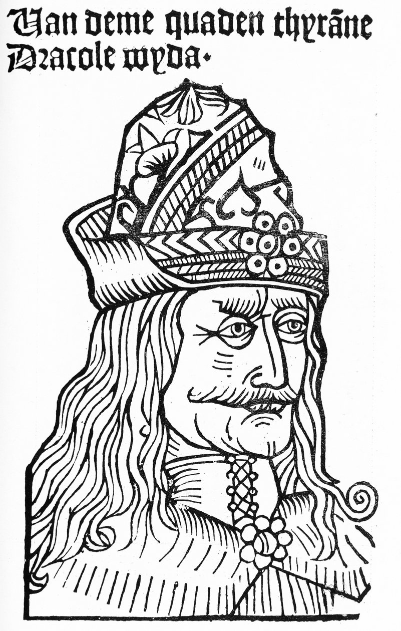 Dracula (Vlad Tepes), 1488-93 (se også 473192) af German School