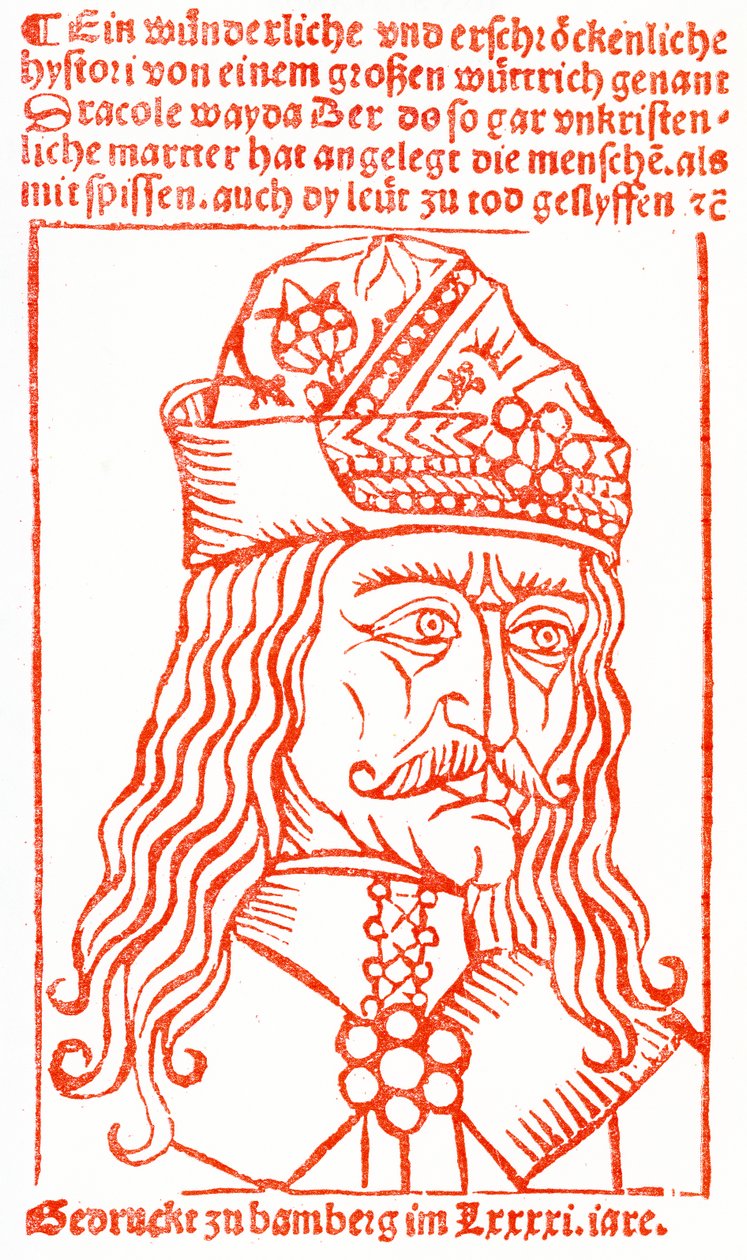 Dracula (Vlad Tepes), 1491 (se også 473197) af German School