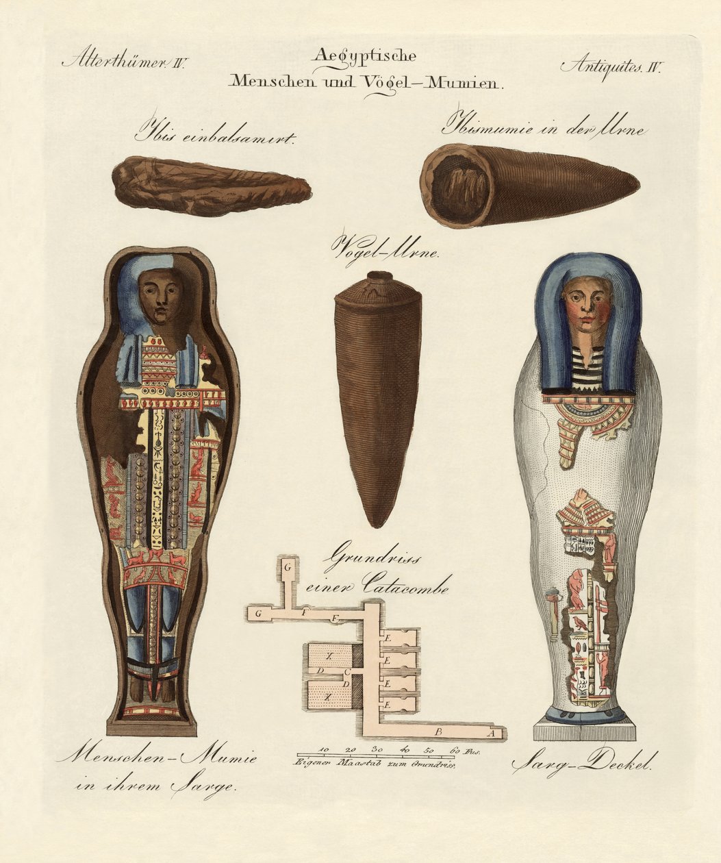 egyptiske mumier af German School