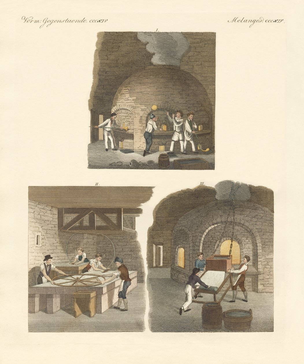 Elephant Castle of Great Khan Kublai (farvet indgravering) af German School
