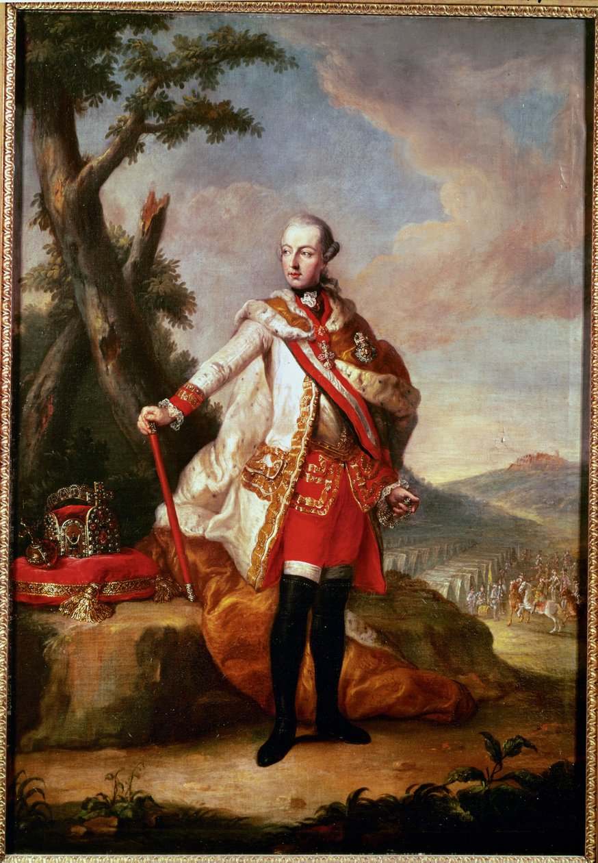 Kejser Joseph II ... (maleri på lærred) af German School