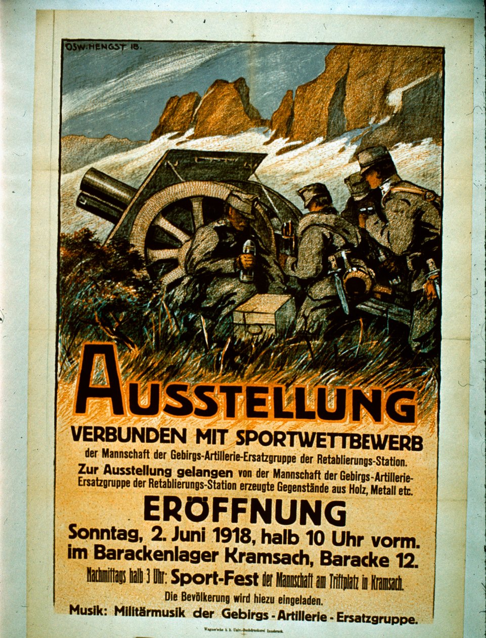 Udstilling af konkurrencesport, 1918 af German School