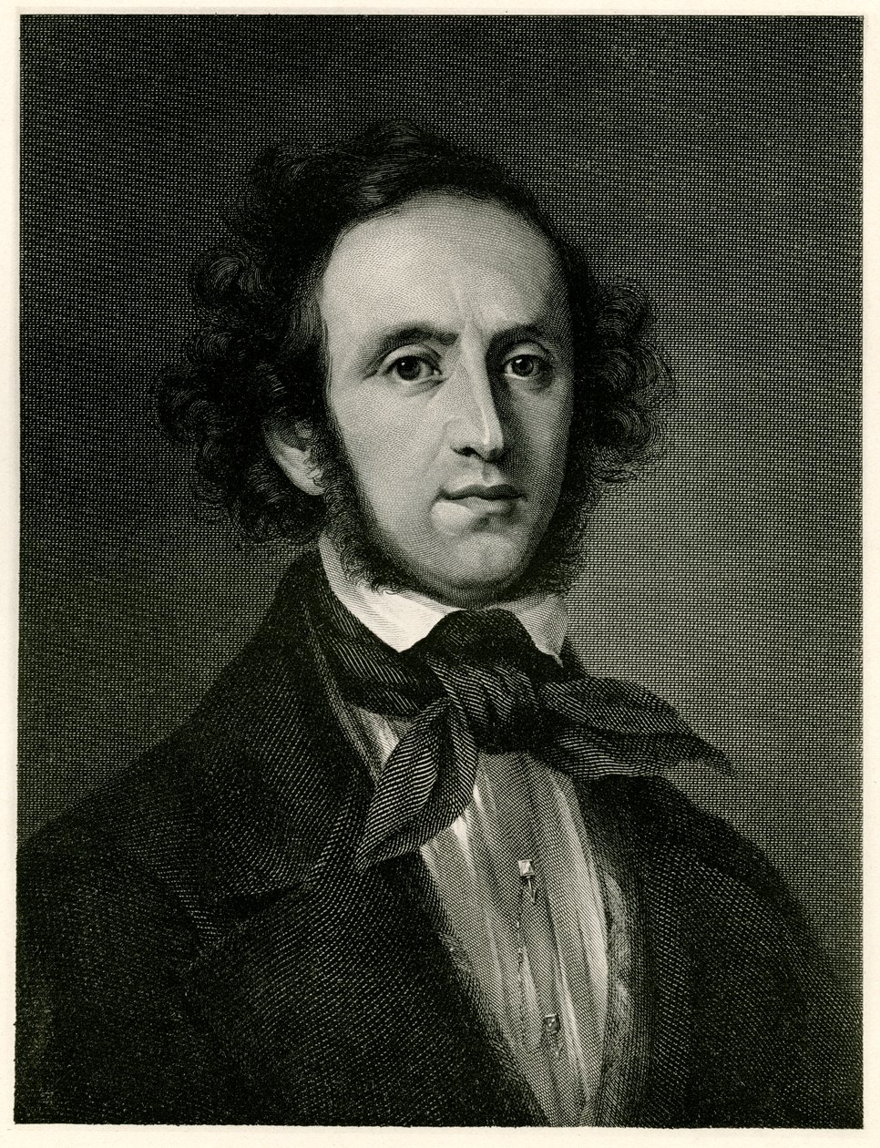 Felix Mendelssohn-Bartholdy, 1884-90 (fototype) af German School