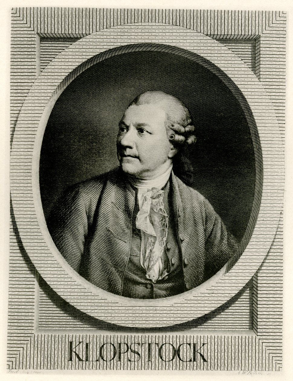 Friedrich Gottlieb Klopstock af German School