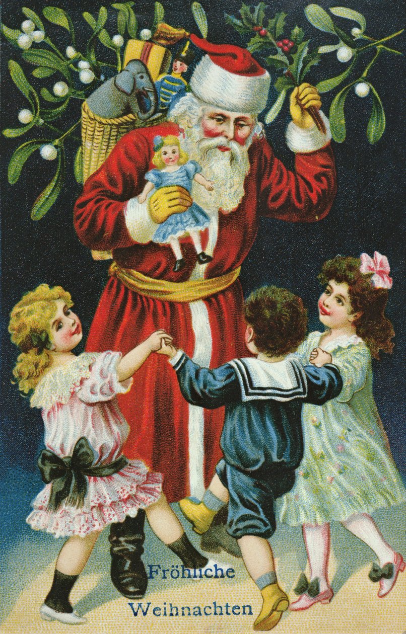 Glædelig jul, ca. 1900 af German School