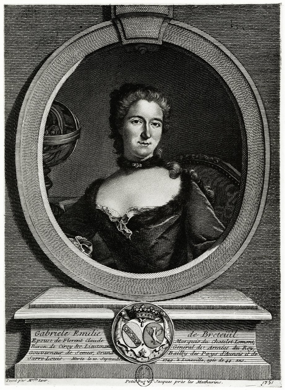 Gabriele Emilie du Chatelet af German School