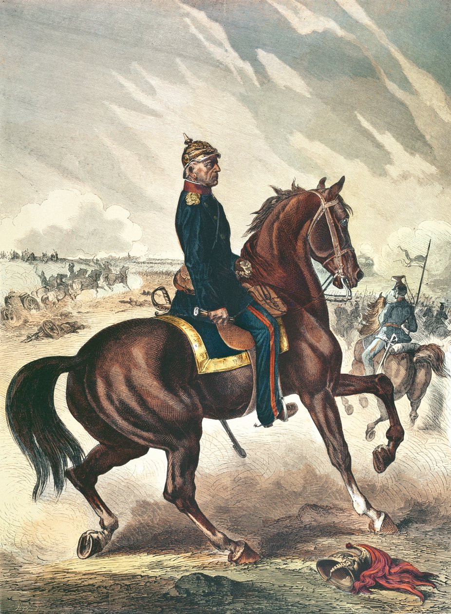 General Helmuth Karl Bernhard von Moltke (1800-91) af German School