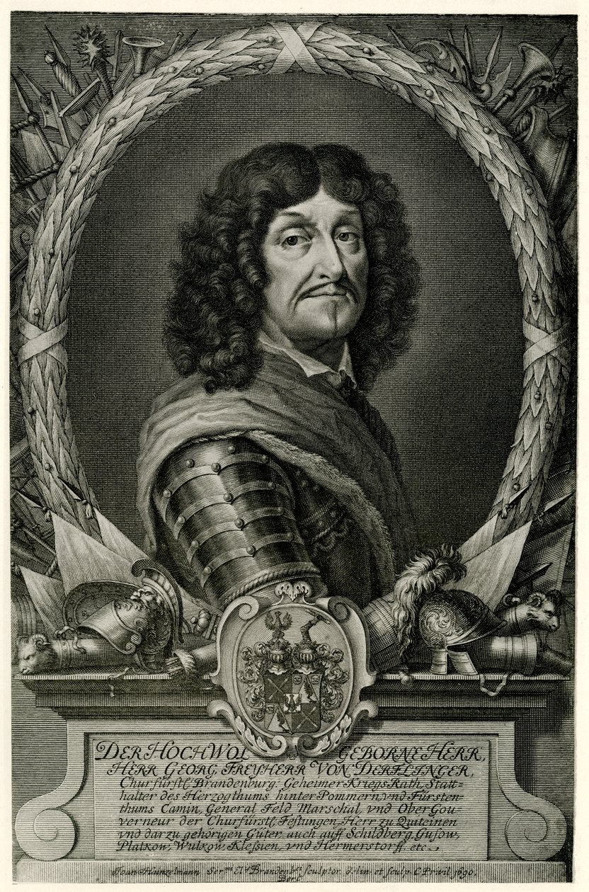 Georg Reichsfreiherr von Derfflinger af German School
