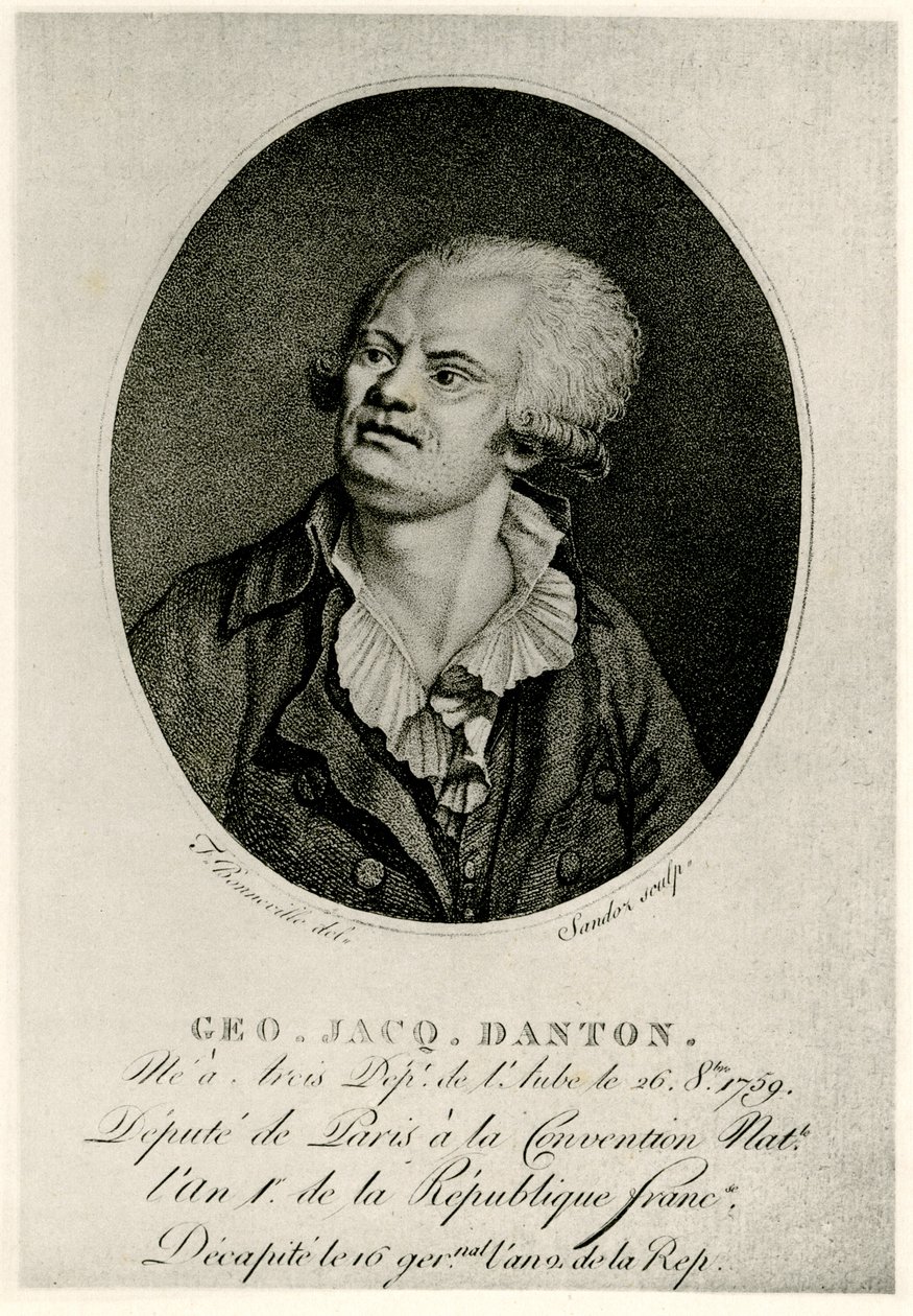 Georges Jacques Danton af German School