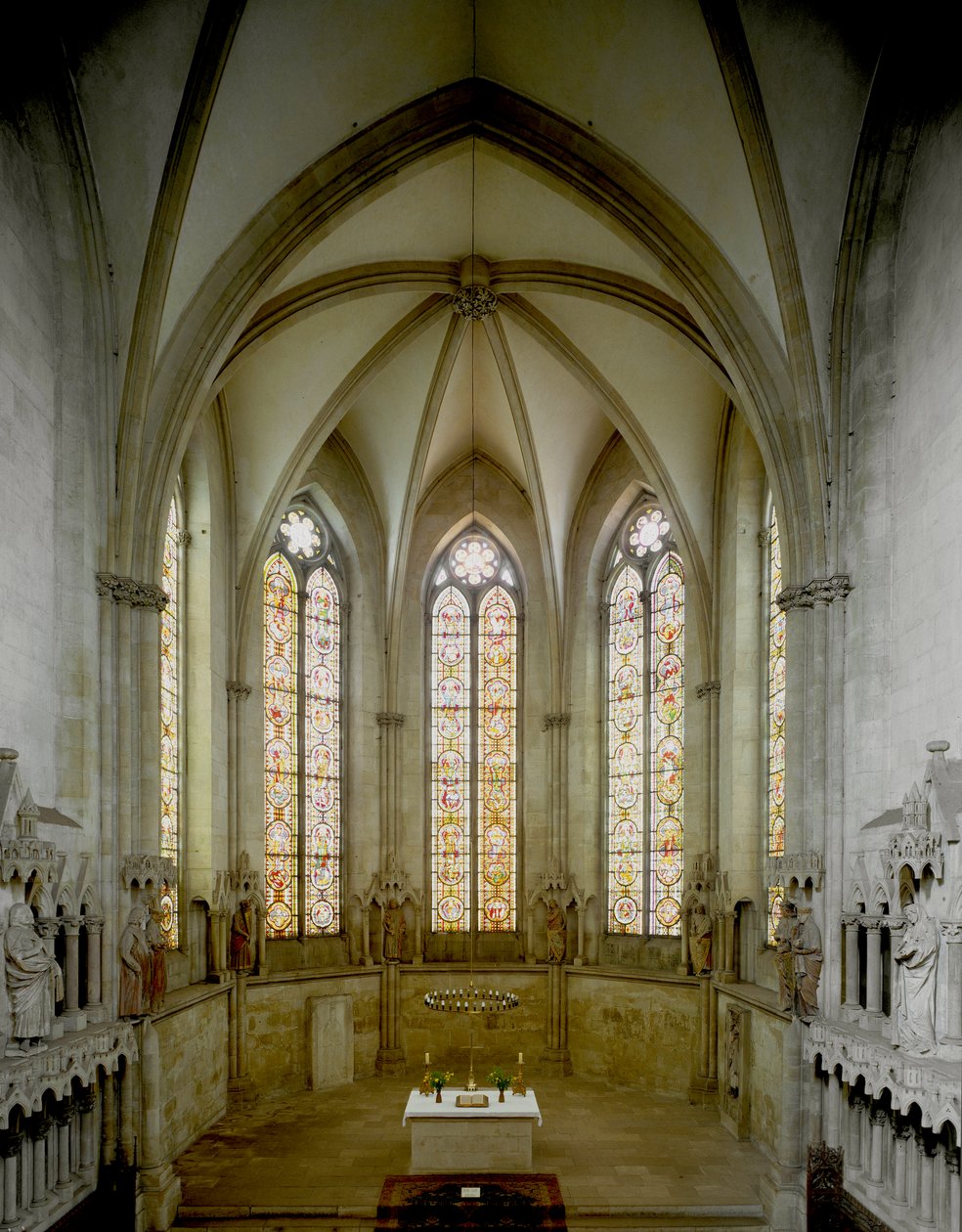 Gotisk kunst: Indvendig udsigt over St. Peter og Paul-katedralen af German School
