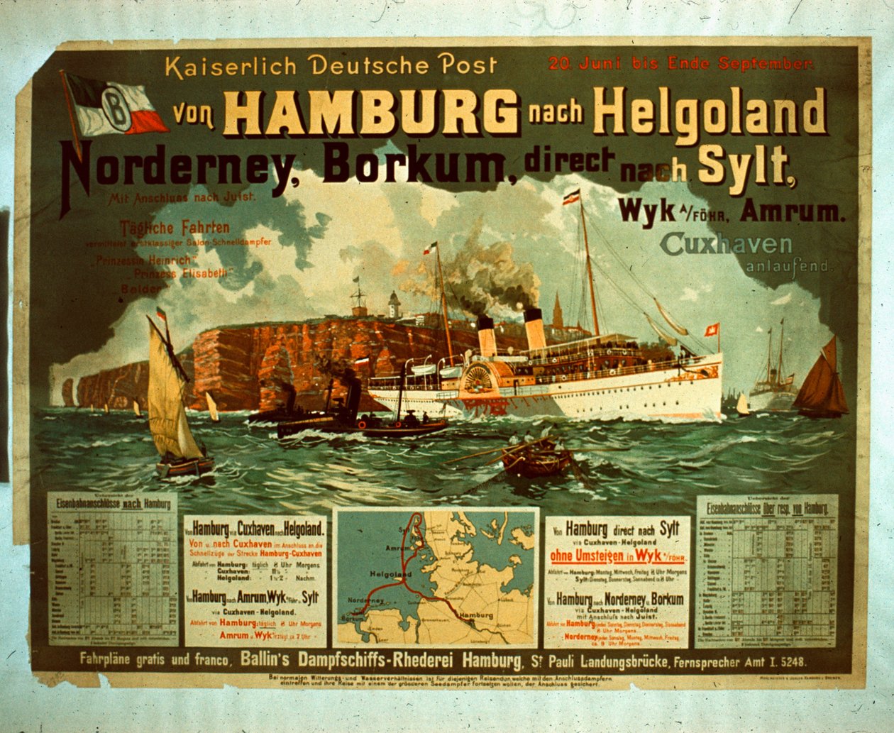 Hamburg til Helgoland af German School