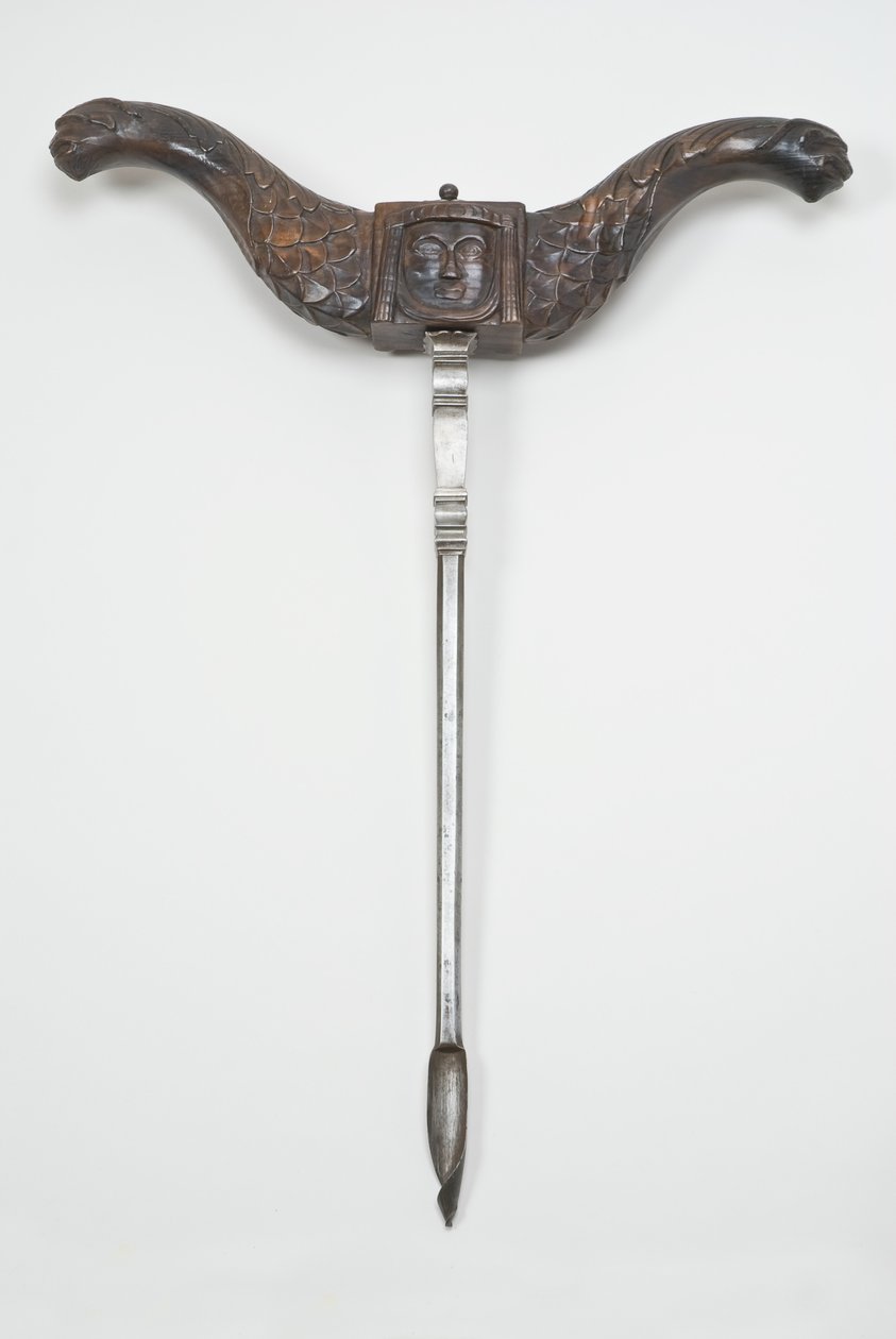 Håndtaget snegl, c.1600 (pæretræ og stål) (se også 701075-6) af German School