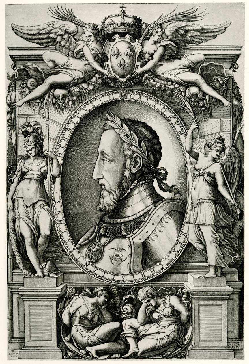 Heinrich II., 1884-90 af German School