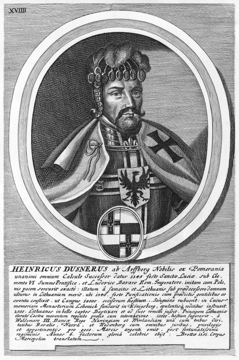 Heinrich Dusner (xylograf) af German School