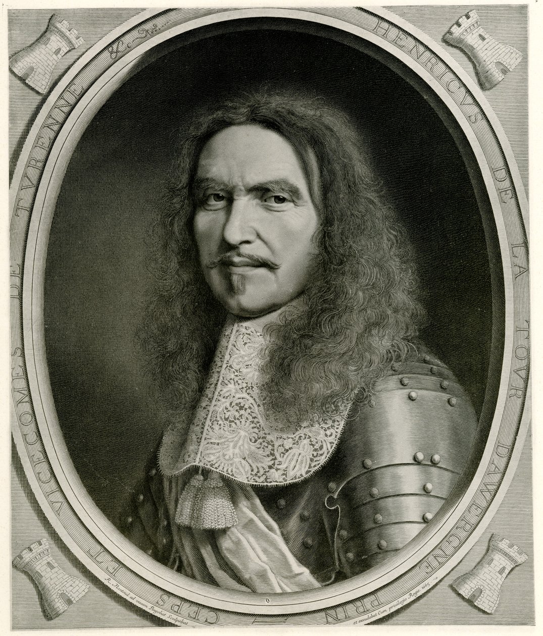 Henri de Latour af Auvergne Viscount of Turenne af German School